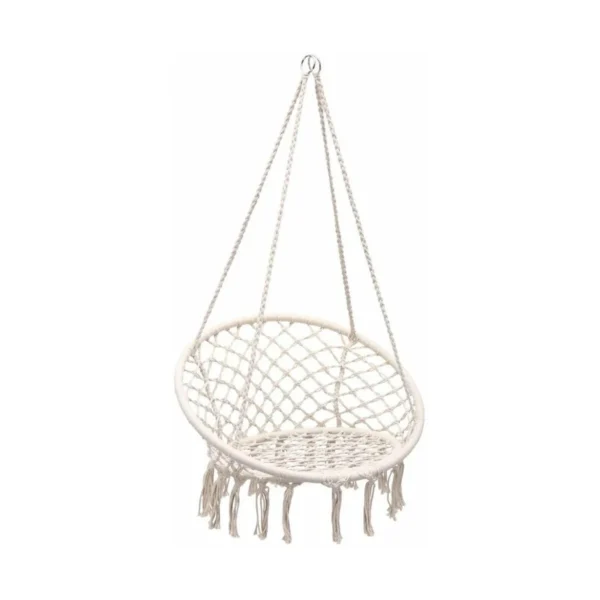 Viseća udobna mrežasta ljuljaška od pamuka