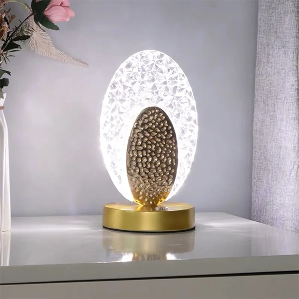Kristalna Stona Lampa - LED