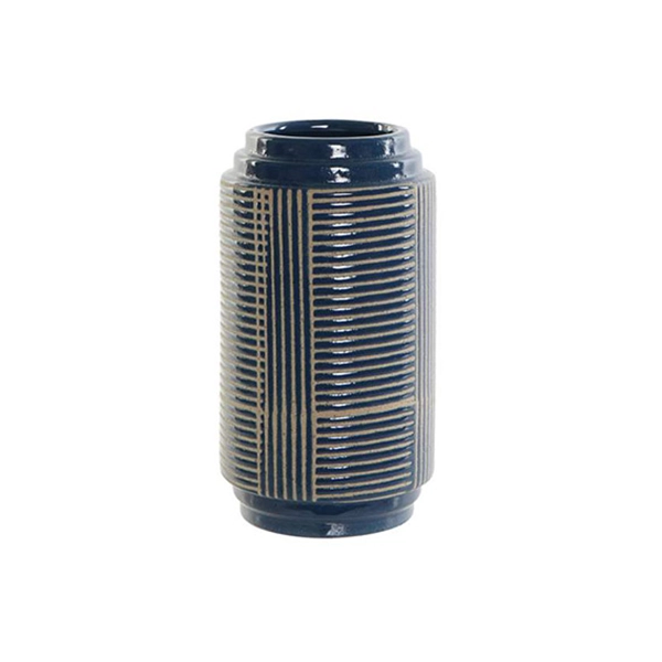 Plava Vaza sa Linijama