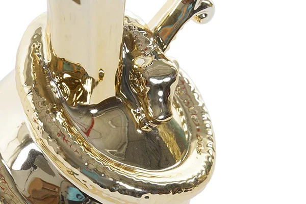 dekorativni_bokal_snake_ Zlatna Vaza Obavijena Zmijom