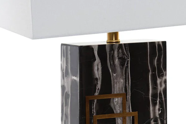 Mermerna Crna Stona Lampa