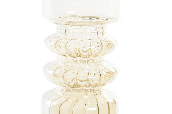 Staklena Zlatna Vaza - Amber