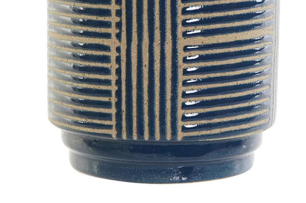 Plava Vaza sa Linijama